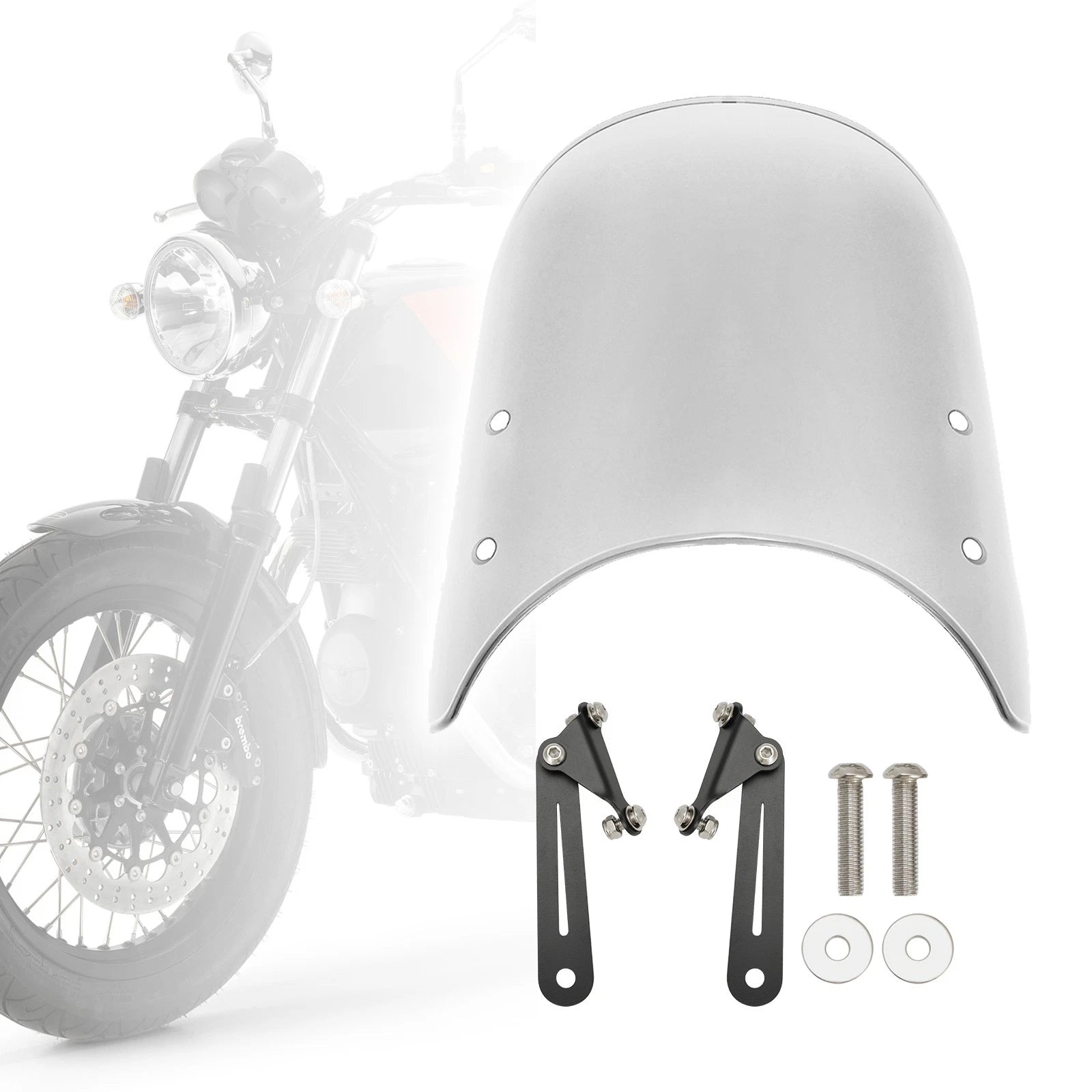 Windshield for Moto Guzzi V7 Classic (2016–2023) V9 Bobber (2018–2023)