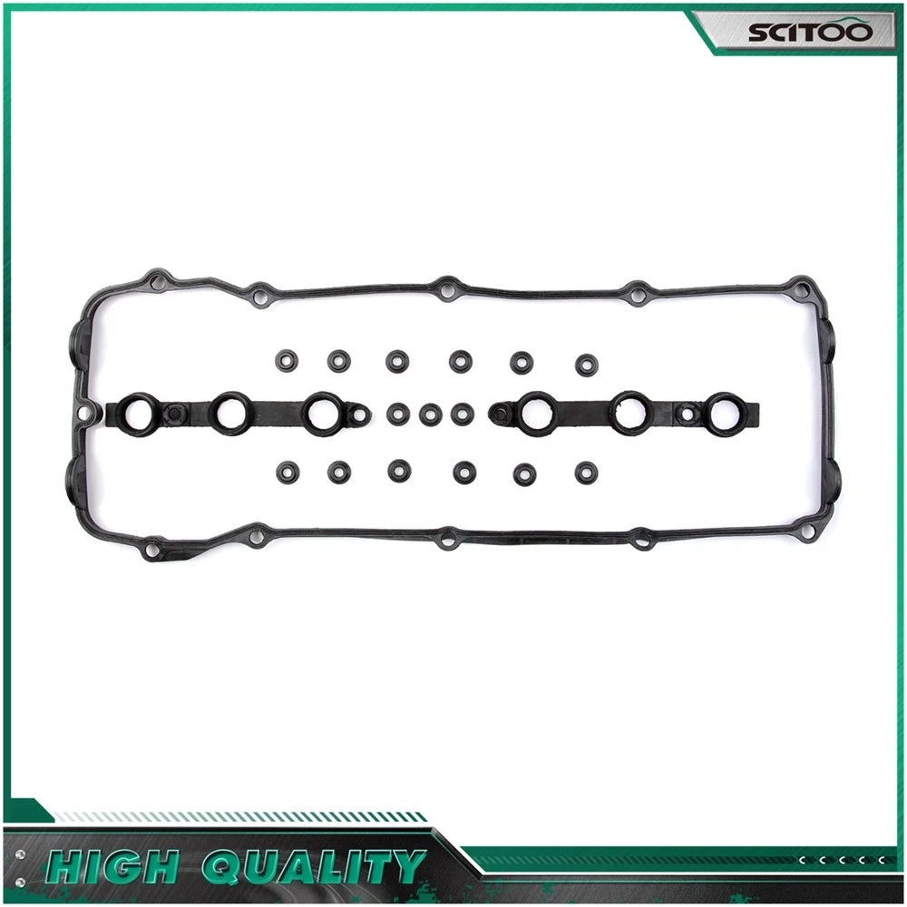 Valve Cover Gasket Kit for BMW E39 E46 E60 X3 525i 530i L6 2.5L 3.0L (2002–2005)