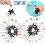 38 Piece Wire Terminal Extraction Tool Set for Vehicle Maintenance