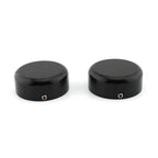 Black Front Fork Cover Caps for Harley Sportster S 1250 RH1250 (2021-2023)