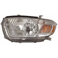 Driver Side Head Light Assembly w/o Smoked Lens for 2010 Toyota Highlander