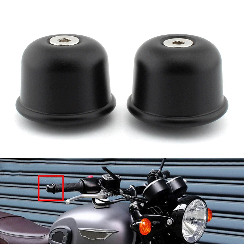 Handlebar Grips & End Plugs for Triumph Street Twin, Cup, Speed, T100, T120 (2016-2023)