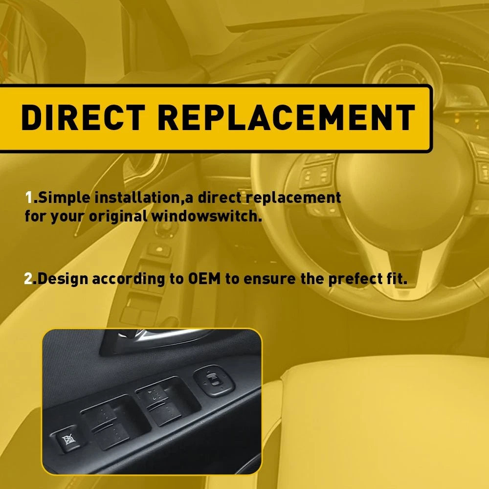 Master Power Window Switch for Mazda 3 (2004–2006, 2008–2009)