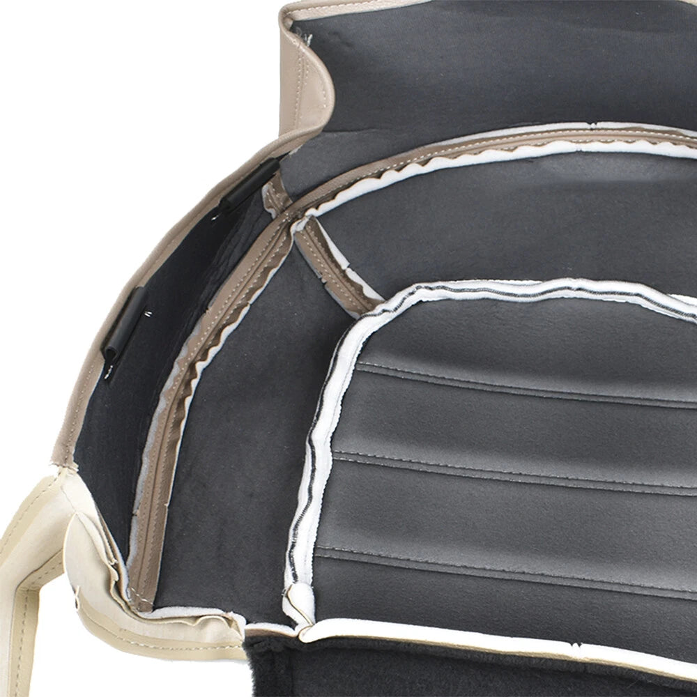 Driver Bottom Seat Cover for Ford Explorer Eddie Bauer (2002–2003) Tan