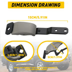 Rear Cab Quarter Windows Latch Lock for Toyota Tacoma (2001–2004)
