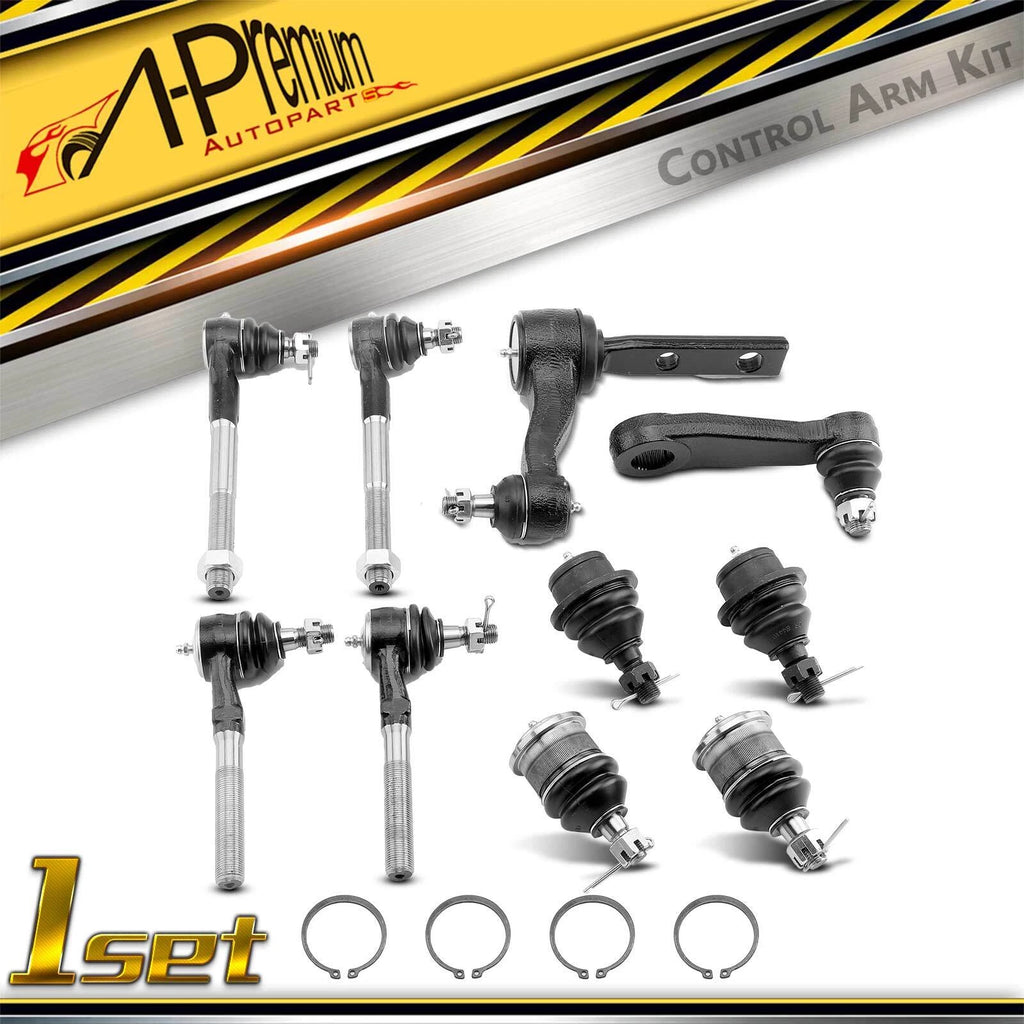 10x Pitman Idler Arm Tie Rod Ball Joint for Ford F150 F250 (1997–2003)