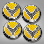 Engine Fluid Cap Cover Set 4PC Replacement for Chevrolet Corvette C8 (2020–2022)