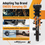 Set of 2 Rear Strut Assemblies w/Electric for Land Rover Range Rover Evoque (2012–2018)