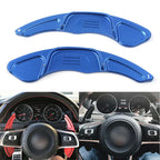 Blue Steering Wheel Paddle Shifters for VW Golf 7 MK7 (2015 - Present)