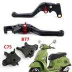 Short Clutch Brake Lever for BMW R1200GS Adventure (2014–2018) BLK