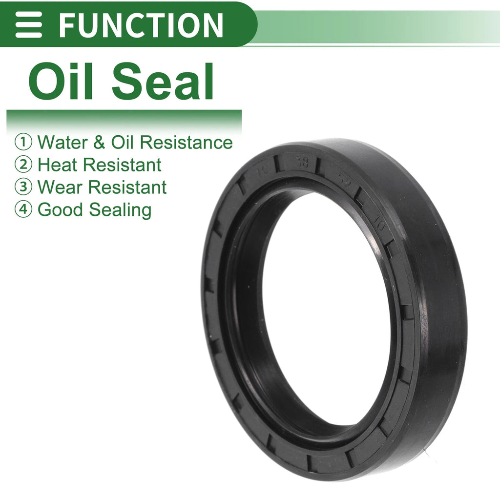 Set of 5 Oil Seal Rotary Shaft Seal NBR Rubber 38x52x10mm