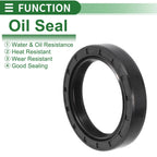 Set of 5 Oil Seal Rotary Shaft Seal NBR Rubber 38x52x10mm