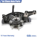 Left Complete Wheel Hub Bearing Steering Knuckle Assembly for Nissan Altima (2002–2006)