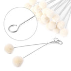 20x Wool Daubers for Assisted Dyeing and Leather Tool