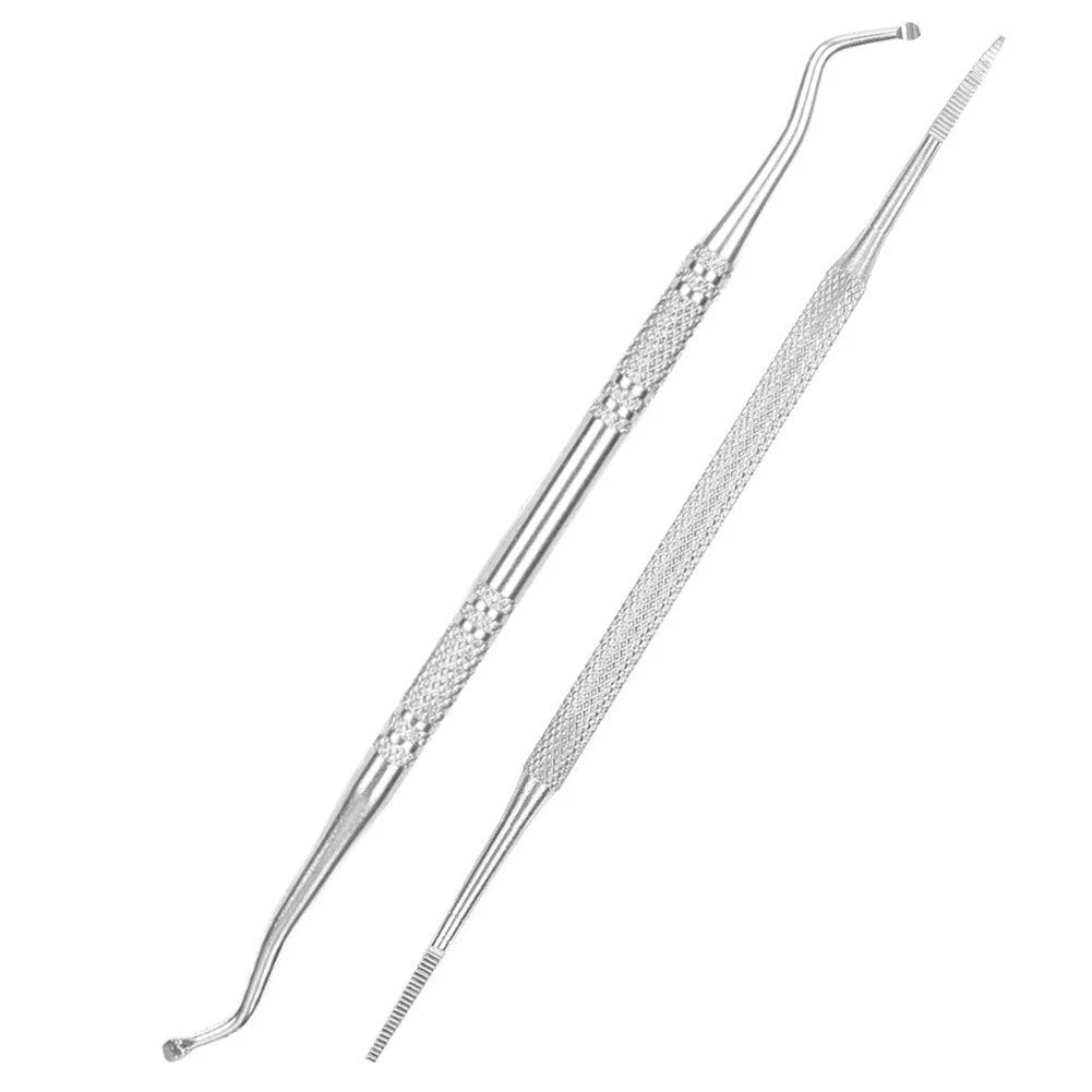2 Piece Nail Care Set with Remover File and Cleaning Tool