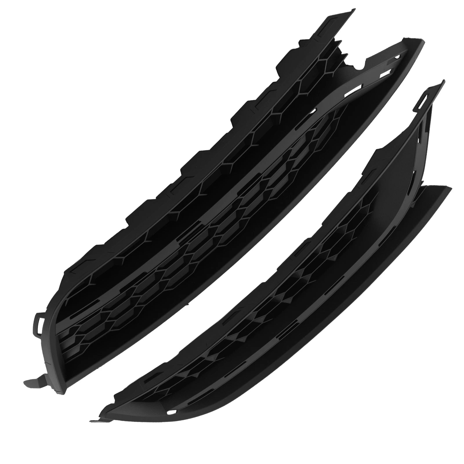 Pair Front Bumper Fog Light Grille for Volkswagen Passat (2014–2015)