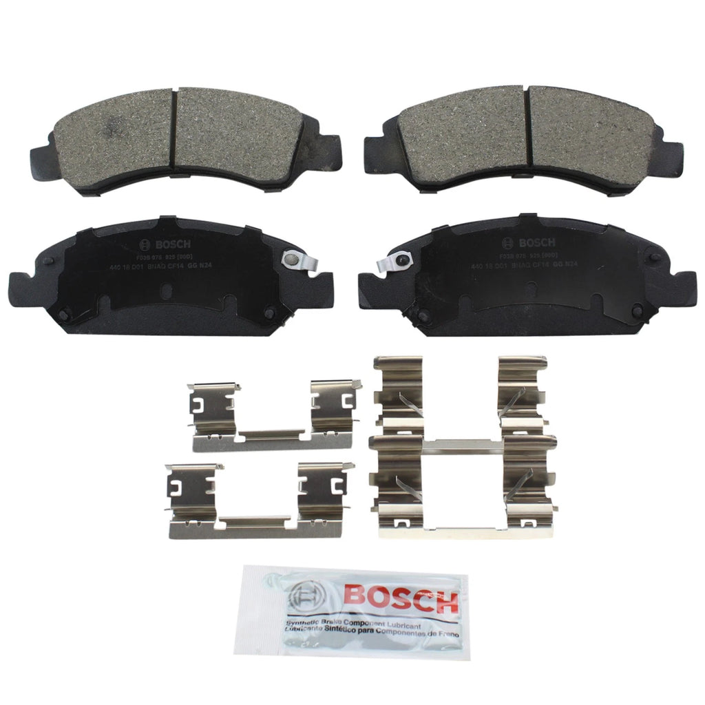 DuraGo Front Rotors & Bosch QuietCast Disc Brake Pads Kit for Sierra 1500 (2019–2021)