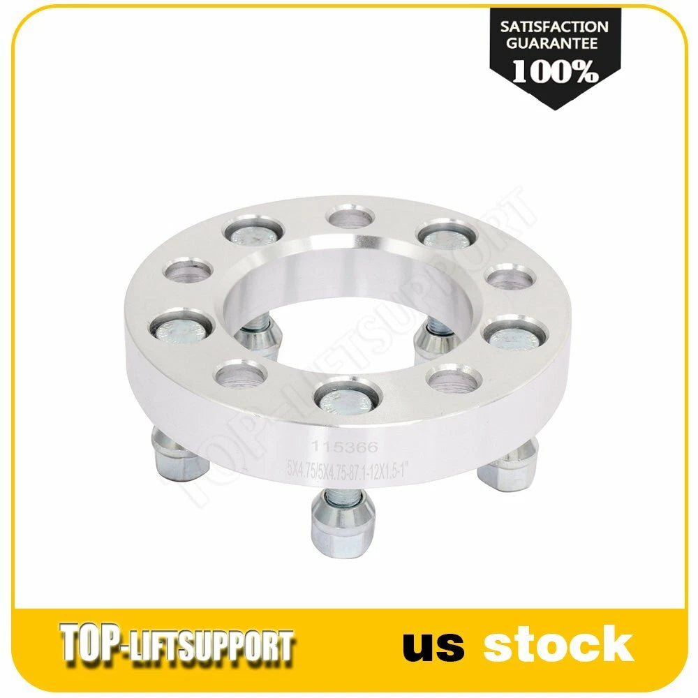 2X 1" Wheel Spacers for Chevrolet S10 Blazer Camaro Corvette