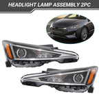 Halogen Headlight Headlamps for Hyundai Elantra (2019–2020) Pair