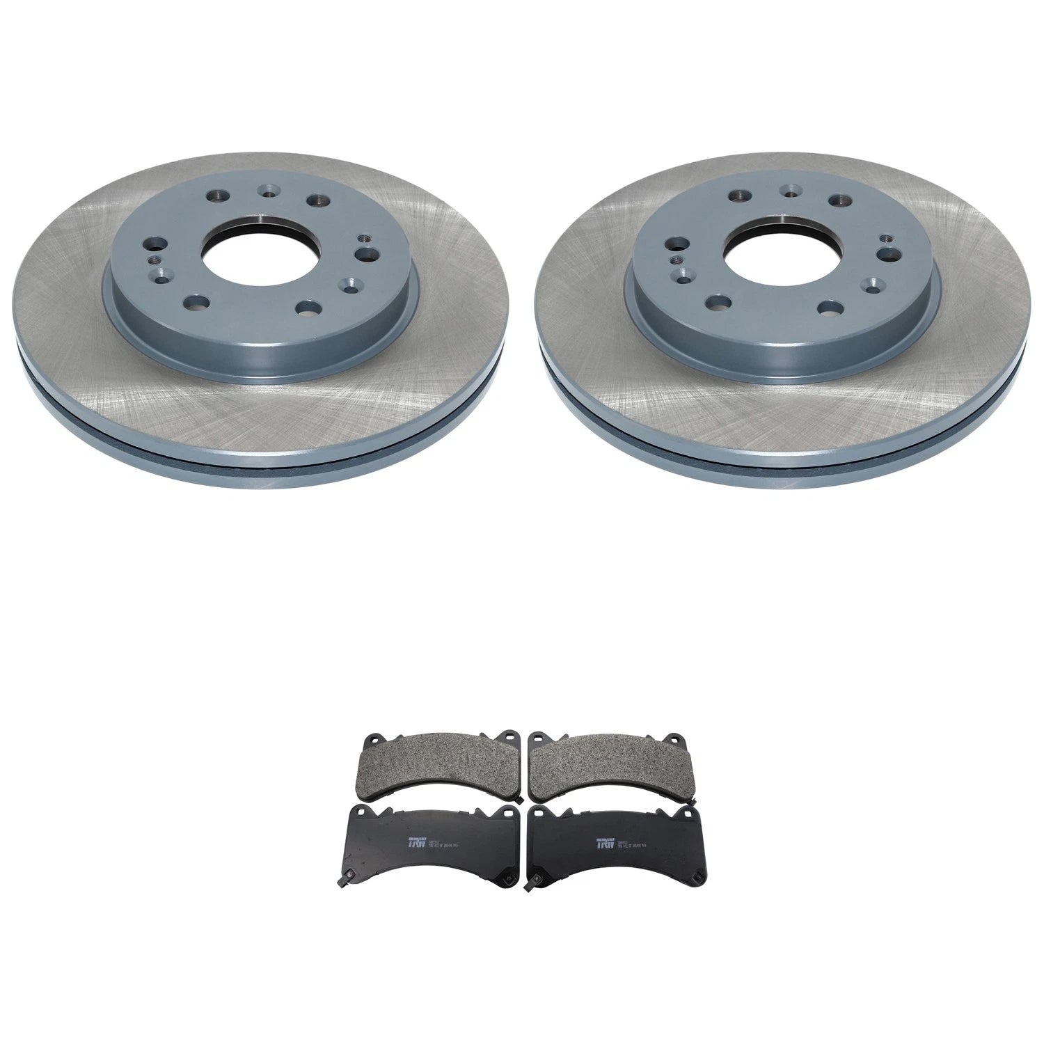 DuraGo Front Rotors & TRW Pro Metallic Disc Brake Pad Kit for Escalade Yukon (2016)