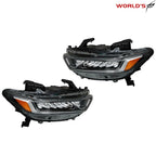 Set of 2 Halogen Headlights with LED DRL for Honda Accord (2018–2020)