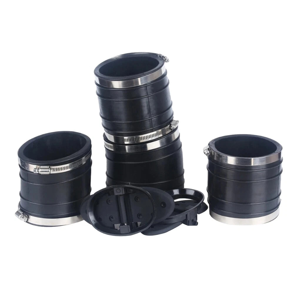 Hose Bellows Y-Pipe Kit for MerCruiser (807166A3, 32-14358T, 32-44348T)
