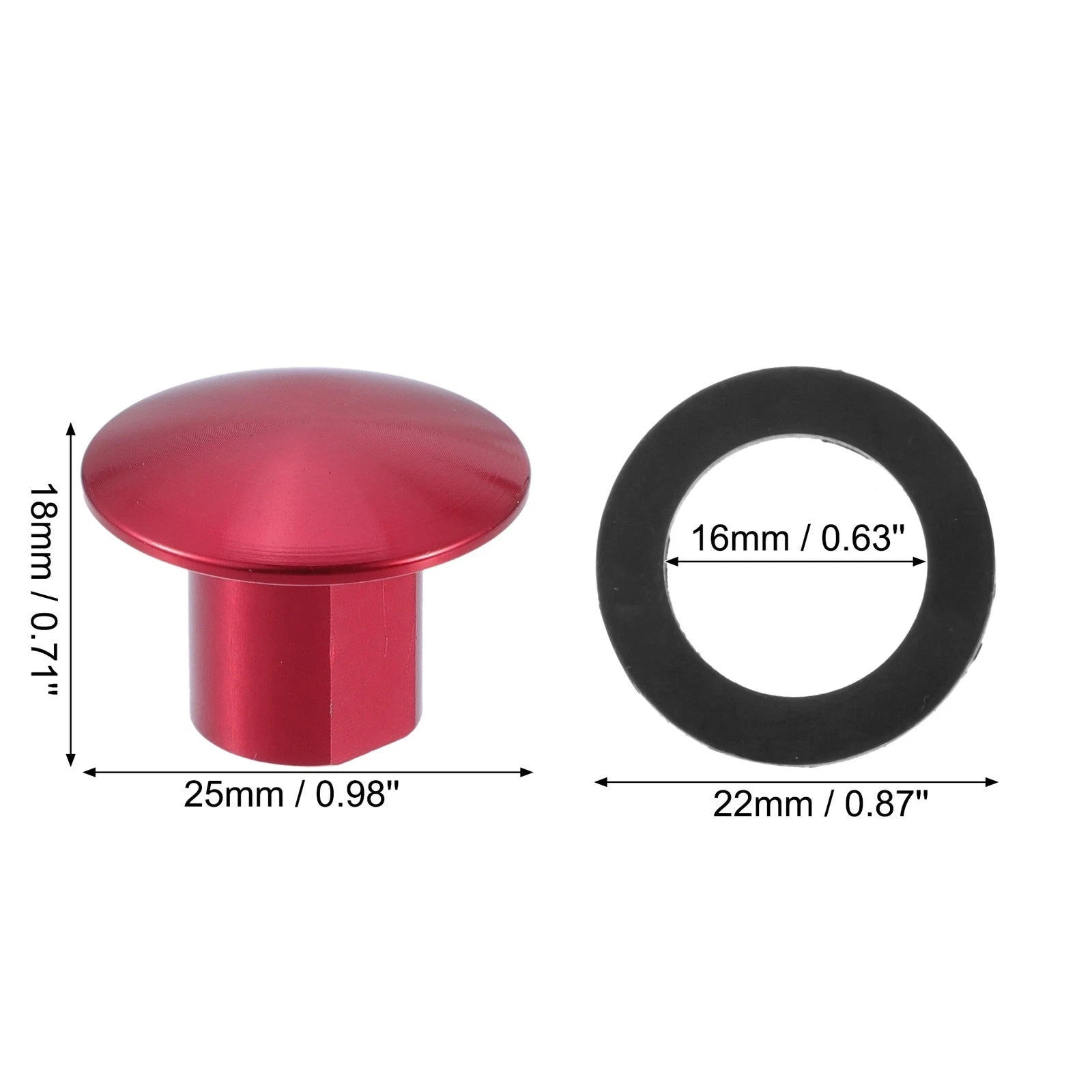 Set of 2 Rear Window Windshield Strut Pillar Hardware for Honda CRV 
