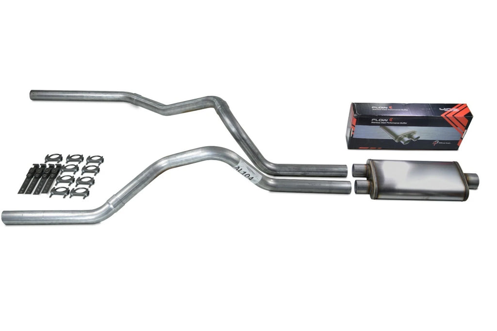 2.5" Dual Exhaust Kit for Dodge Ram 1500 (2004–2008)