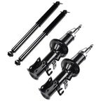 Set of 4 Struts Shocks Absorbers for Kia Rio (2002–2005)