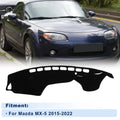 Dash Cover for Mazda MX-5 (2015–2022) Polyester Black