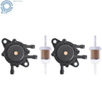 2 Pack Gas Vacuum Fuel Pump for Kohler FH430V FH451V FH500V FH531V FH541V (2000–2023)