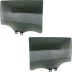 Set of 2 Rear Door Glasses for Chrysler Pacifica