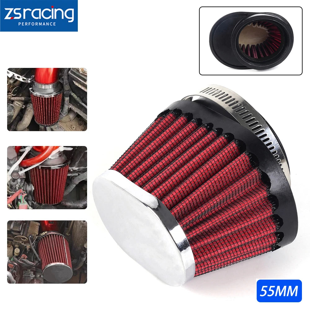 Air Filter Cleaner for Motorcycle (55mm/2.17")