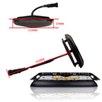 3PC Smoked Amber LED Front Grille Light Kit for Toyota 4Runner (2014–2023)