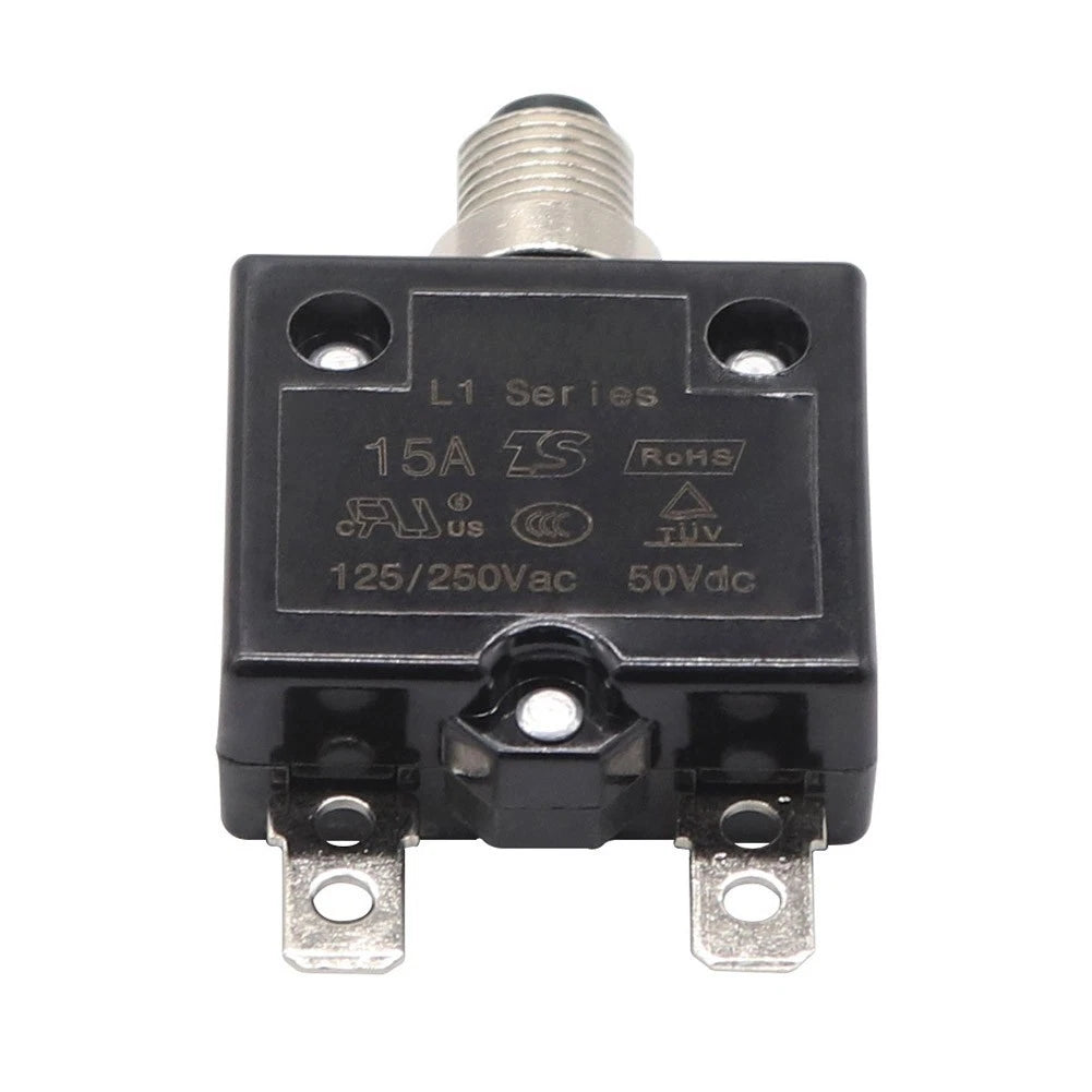 15A Push Button Thermal Circuit Breaker for Household Use (Commercial)