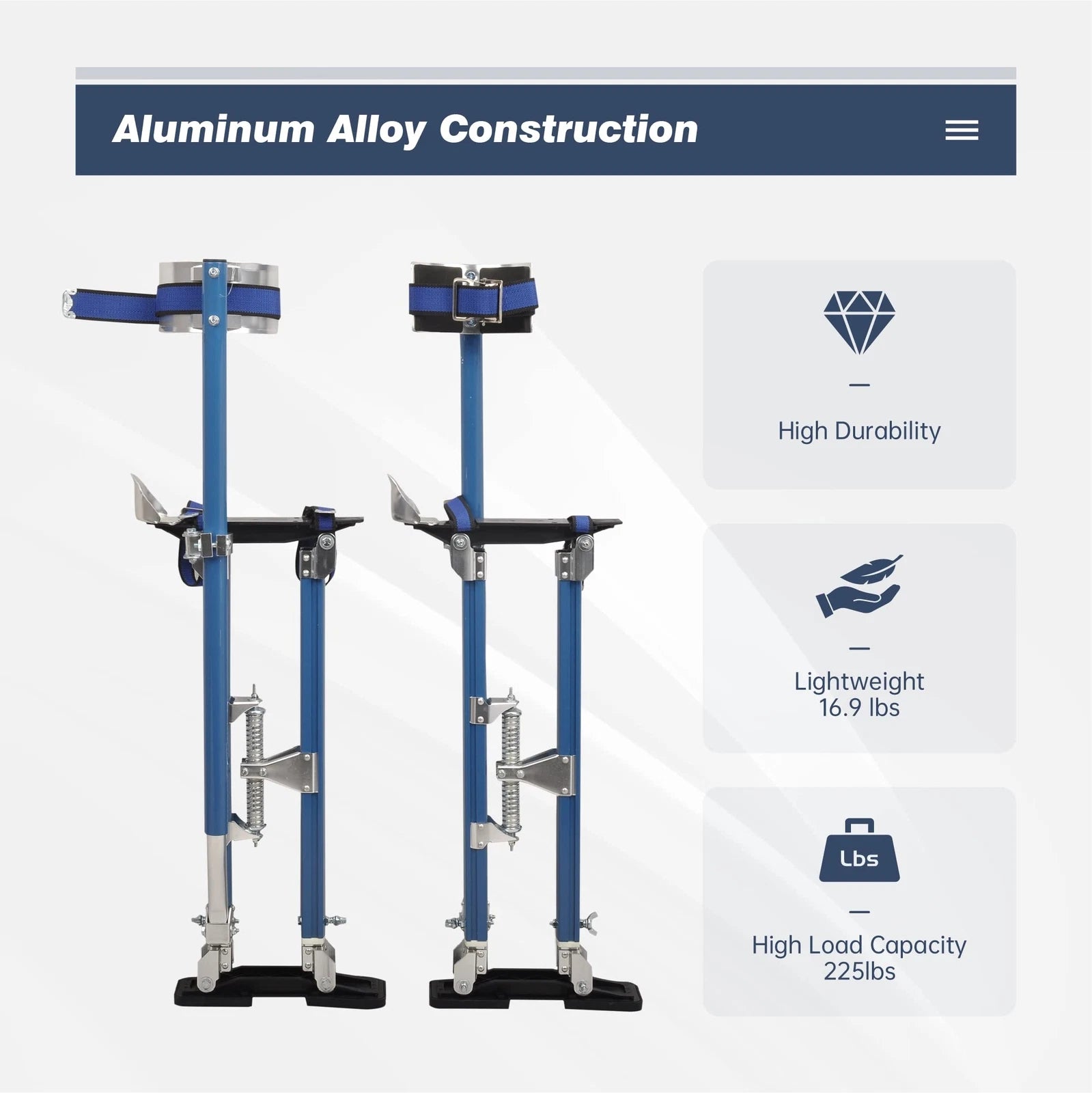 Drywall Stilts for Taping Painting (24-40 Inch)
