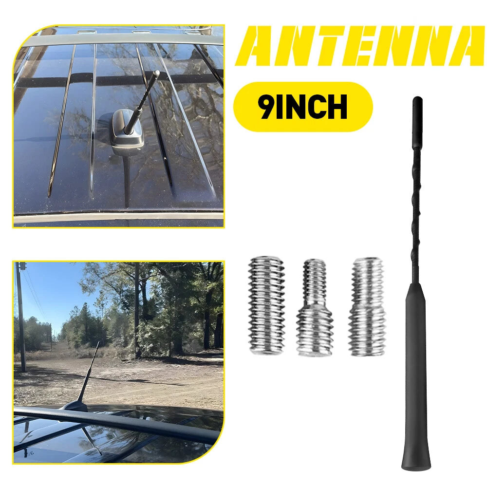 9 Inch Antenna Mast for Chevy Silverado 1500/2500/3500 & GMC Sierra Denali