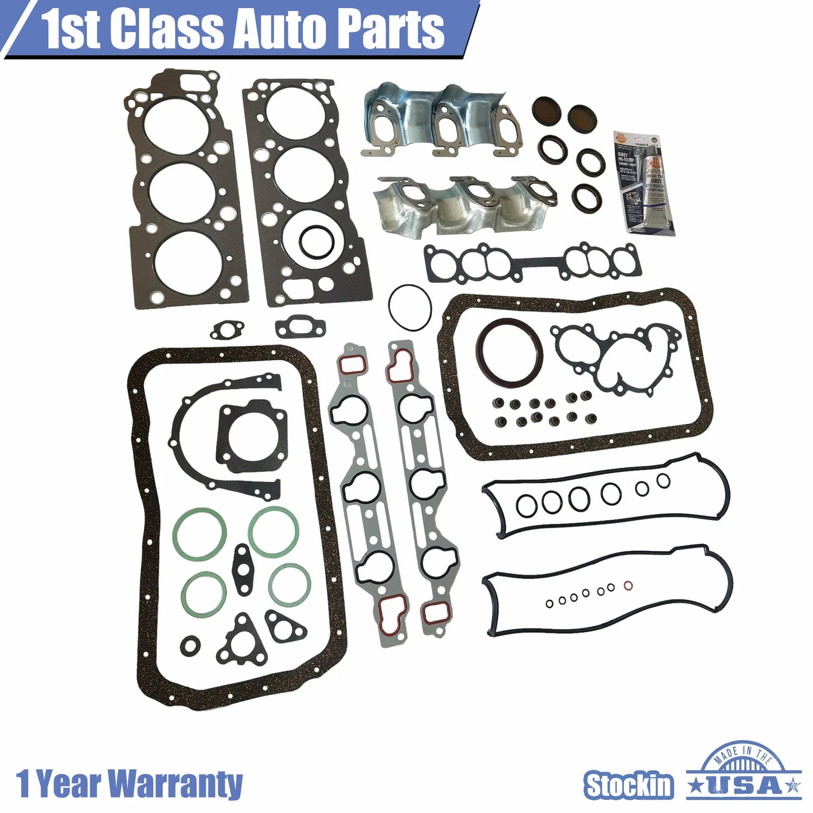 Engine Cylinder Head Gasket Set for Toyota Pickup 4Runner T100 (1984–1995) CS9728