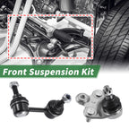 4pcs Front Suspension Kit for Honda Civic (2006–2011) - Sway Bar Link, Lower Ball Joint
