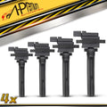 Set of 4 Ignition Coils for Chevrolet Tracker (1999–2004) Suzuki Vitara Aerio