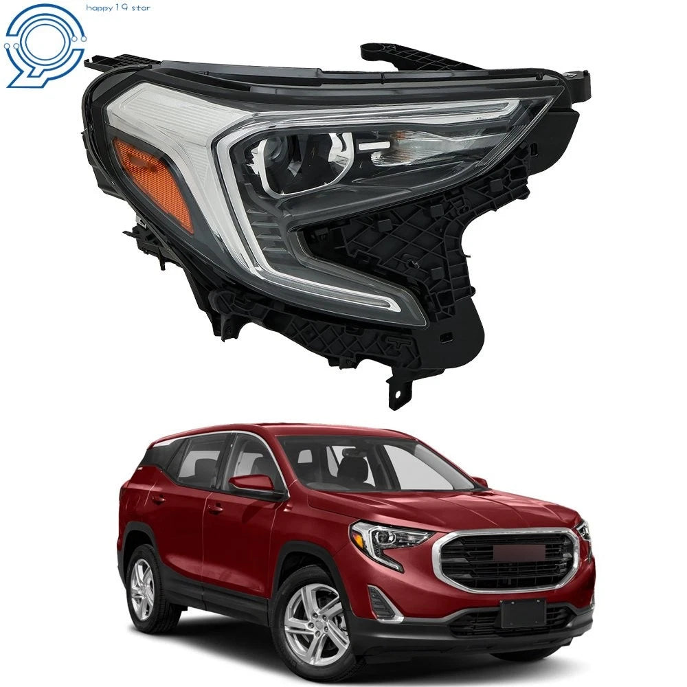 HID Projector Headlight Assembly with LED DRL for GMC Terrain (2018-2021)