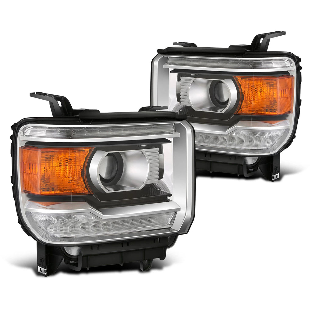 Headlight for GMC Sierra 1500 LTD 2500 3500 HD (2014–2019) Right Side