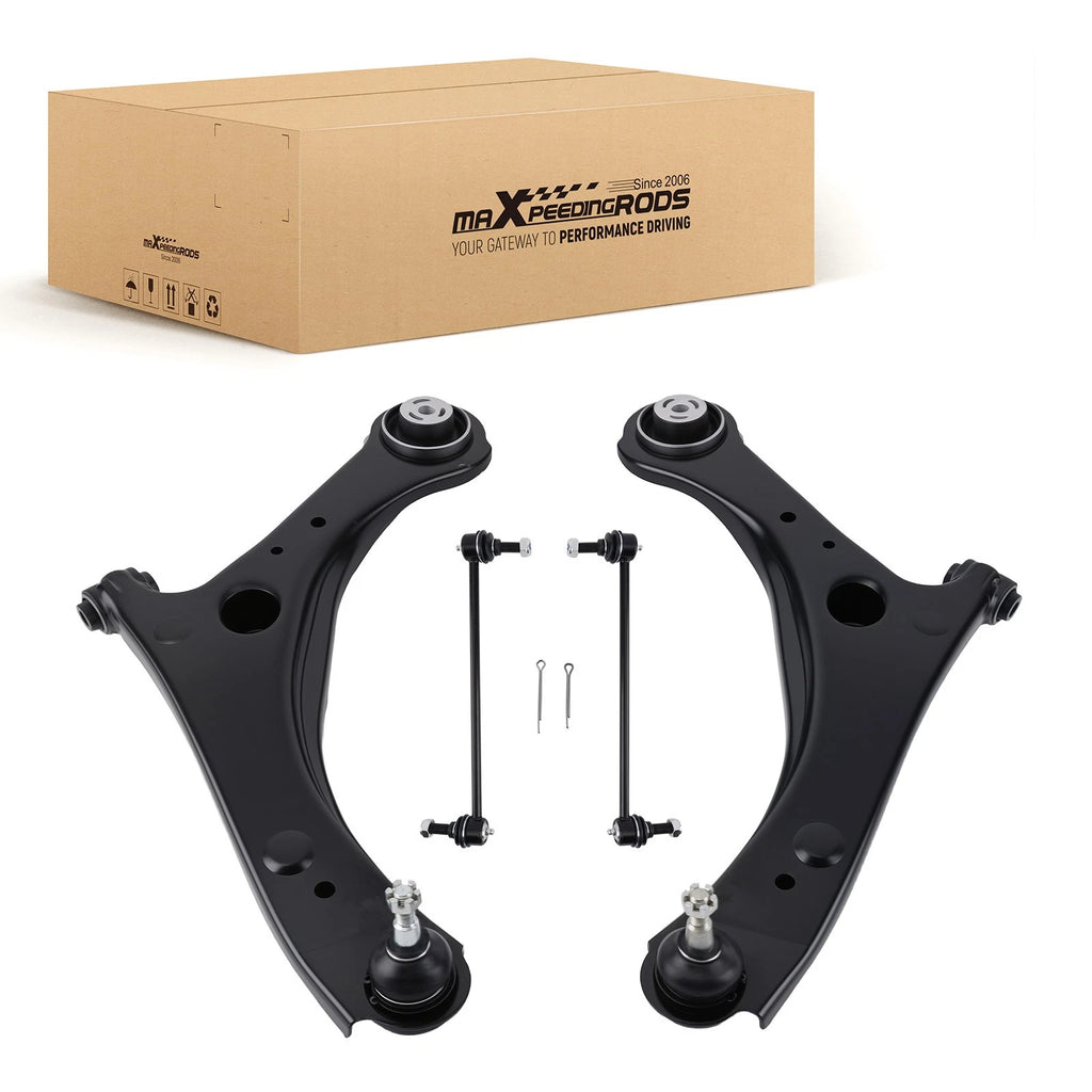 Front Lower Control Arms + Sway Bar End Link for Ram C/V (2012–2015), Routan (2009–2014)