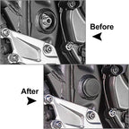 Frame Hole Cover Caps Plug Set for YAMAHA Tenere 700 (2019-2021)