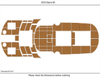 EVA Pad for Opera 60 Boat (2014) - Swim Platform Cockpit Flooring Mat