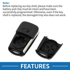 3 Buttons Keyless Entry Remote Key Fob Shell Case for Hyundai I20 I30 I35