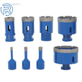 8 Pack Diamond Drill Core Bit for Porcelain Tile Marble Grinder (US)