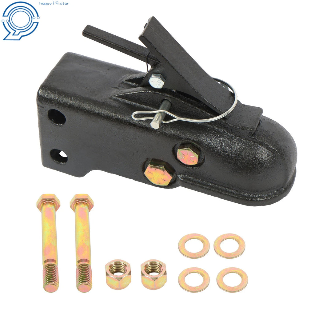 Adjustable Trailer Coupler for Channel-Mount (15000 lbs Capacity)