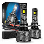 2X 9005 LED Headlight Bulbs Kit for NOVSIGHT (50000LM, Hi/Low Beam)