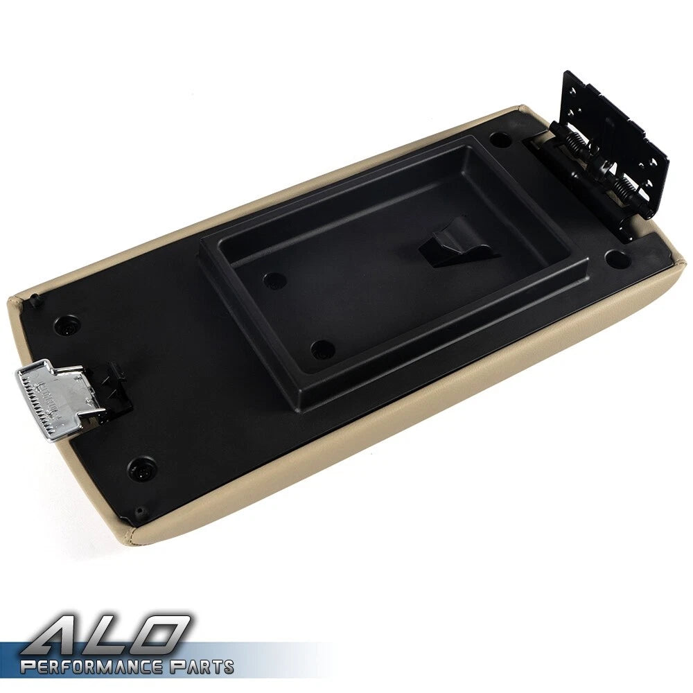 Center Console Lid Armrest Cover for Ford Flex (2013–2017) Beige
